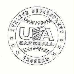 USA BASEBALL ATHLETE DEVELOPMENT PROGRAM