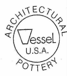 ARCHITECTURAL POTTERY, VESSEL U.S.A.