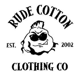 RUDE COTTON CLOTHING CO EST. 2002