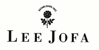 ESTABLISHED 1823 LEE JOFA