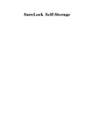 SURELOCK SELF-STORAGE