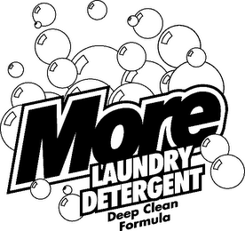 MORE LAUNDRY DETERGENT DEEP CLEAN FORMULA