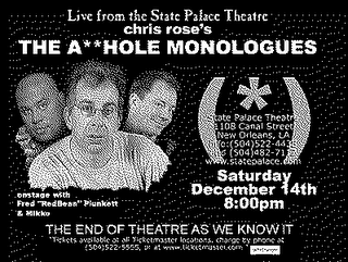 THE A HOLE MONOLOGUES