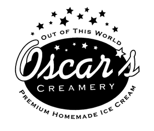 OSCAR'S CREAMERY OUT OF THIS WORLD PREMIUM HOMEMADE ICE CREAM