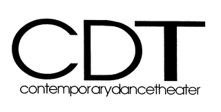 CDT CONTEMPORARYDANCETHEATER