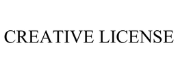 CREATIVE LICENSE