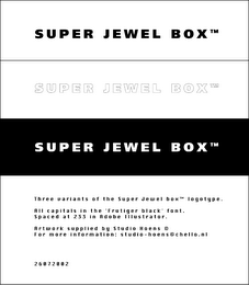 SUPER JEWEL BOX