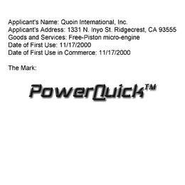 POWERQUICK