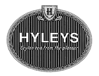 H HYLEYS CEYLON TEA FROM THE PLANTER