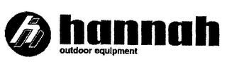 H HANNAH OUTDOOR EQUIPMENT