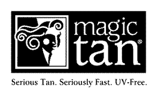 MAGIC TAN SERIOUS TAN. SERIOUSLY FAST. UV-FREE.