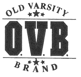 O.V.B. OLD VARSITY BRAND