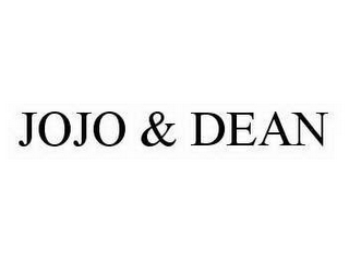 JOJO & DEAN