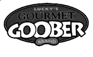 LUCKY'S GOURMET GOOBER BRAND