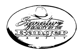 SIGNATURE QUALITY BY THE RANGER FAMILY