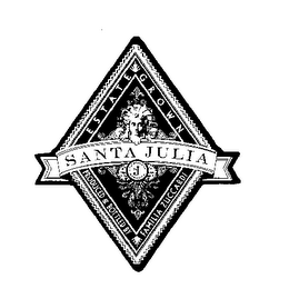 SANTA JULIA ESTATE CROWN PRODUCED & BOTTLED BY FAMILIA ZUCCARDI