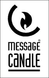 MESSAGE CANDLE