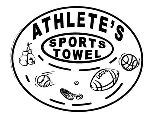 ATHLETE'S SPORTS TOWEL