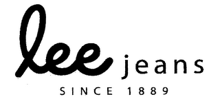 LEE JEANS SINCE 1889