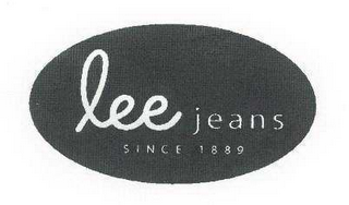 LEE JEANS SINCE 1889