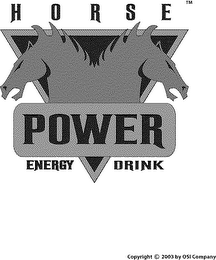 HORSE POWER ENERGY DRINK