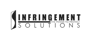 INFRINGEMENT SOLUTIONS THE POWER TO PROTECT