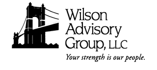 WILSON ADVISORY GROUP, LLC YOUR STRENGTH IS OUR PEOPLE.