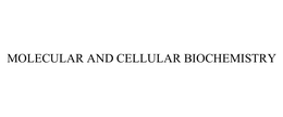 MOLECULAR AND CELLULAR BIOCHEMISTRY