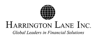 HARRINGTON LANE INC. GLOBAL LEADERS IN FINANCIAL SOLUTIONS