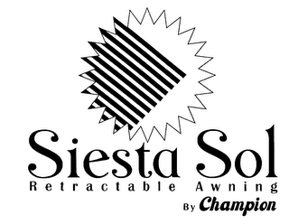 SIESTA SOL RETRACTABLE AWNING BY CHAMPION