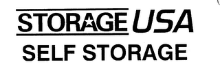 STORAGE USA SELF STORAGE