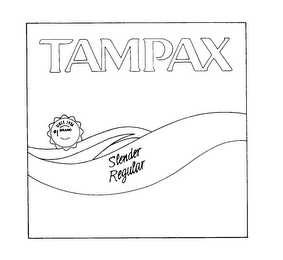 TAMPAX SLENDER REGULAR #1 BRAND SINCE 1936