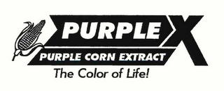 PURPLE X PURPLE CORN EXTRACT THE COLOR OF LIFE!