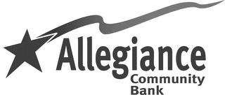 ALLEGIANCE COMMUNITY BANK