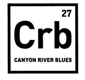 CRB 27 CANYON RIVER BLUES