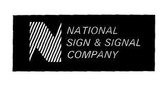 N NATIONAL SIGN & SIGNAL COMPANY