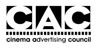 CAC CINEMA ADVERTISING COUNCIL