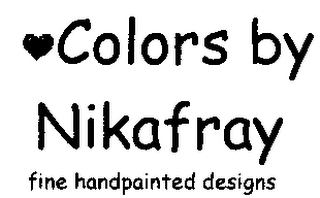 COLORS BY NIKAFRAY FINE HANDPAINTED DESIGNS