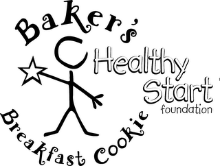 BAKER'S BREAKFAST COOKIE HEALTHY START FOUNDATION