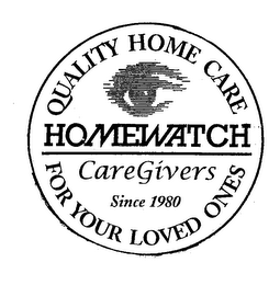 HOMEWATCH CAREGIVERS QUALITY HOME CARE FOR YOUR LOVED ONES SINCE 1980