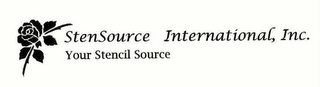 STENSOURCE INTERNATIONAL, INC. YOUR STENCIL SOURCE