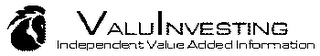 VALUINVESTING INDEPENDENT VALUE ADDED INFORMATION