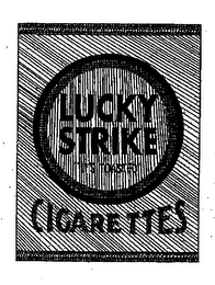 LUCKY STRIKE IT'S TOASTED CIGARETTES