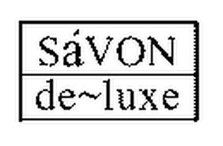 SAVON DE~LUXE