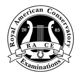 RA CE ROYAL AMERICAN CONSERVATORY EXAMINATIONS 2003