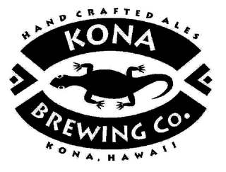 HAND CRAFTED ALES KONA BREWING CO. KONA, HAWAII