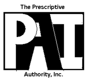 PAI THE PRESCRIPTIVE AUTHORITY, INC.