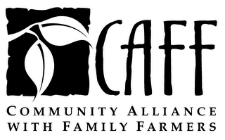 CAFF COMMUNITY ALLIANCE WITH FAMILY FARMERS