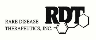 RDT RARE DISEASE THERAPEUTICS, INC.