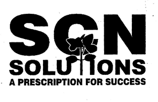 SCN SOLUTIONS A PRESCRIPTION FOR SUCCESS